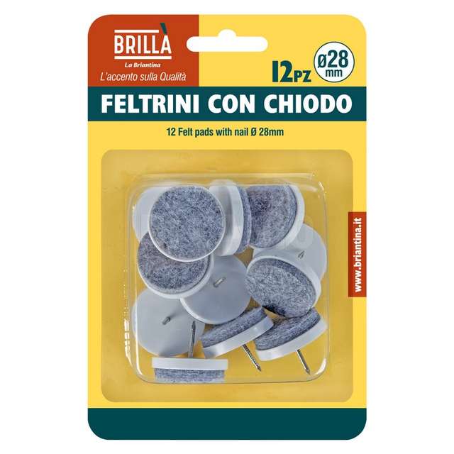 Feltrini chiodati per sedie dm.28 mm briantina - Principale