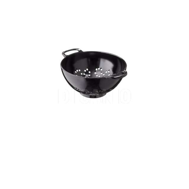 Scolapasta nero in melamina cm.19.7 leone - Principale