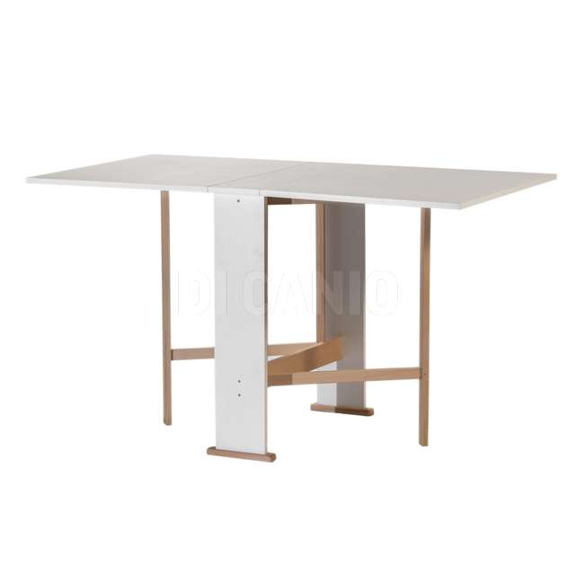 Tavolo birrera formica susanna 75x140bianco pieghevole - Principale