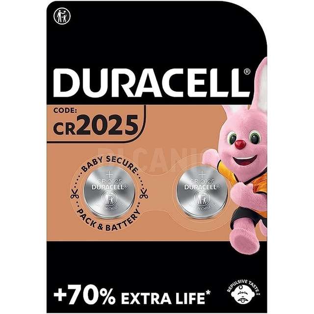 Duracell electronics 2pz. bl. cr2025 cfg - Principale