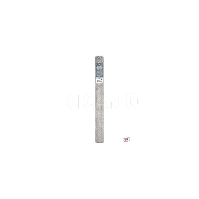 Carta crespa metallizzata argento cm.0,50x25 n,40 - Principale