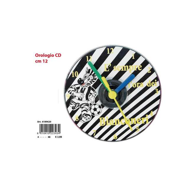 Orologio cd rossoneri cm.12 (4_48) lar - Principale