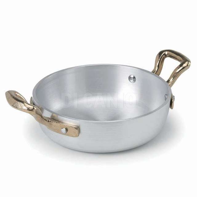 Tegame 2 manici alluminio cm.14 linea 1932 servire agnelli - Principale