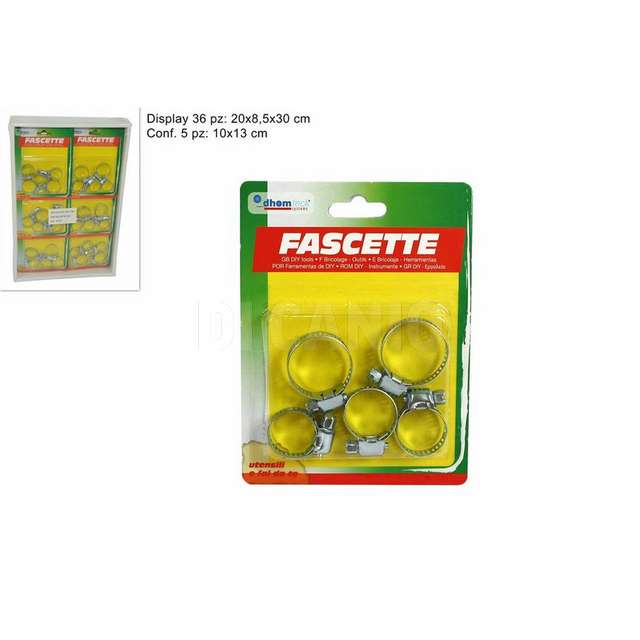Fascette per tubo art.99269 d.e. - Principale