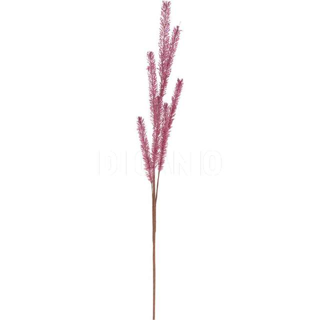 Piume su stelo di 68cm rosa - Principale