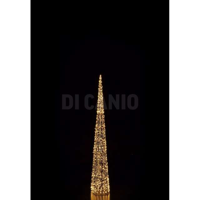 Albero natale pe oro 1200l est d30x180 - Principale