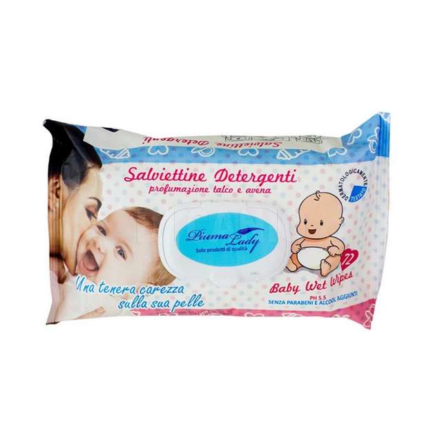 Salviettine piuma lady talco_avena 72pz - Principale