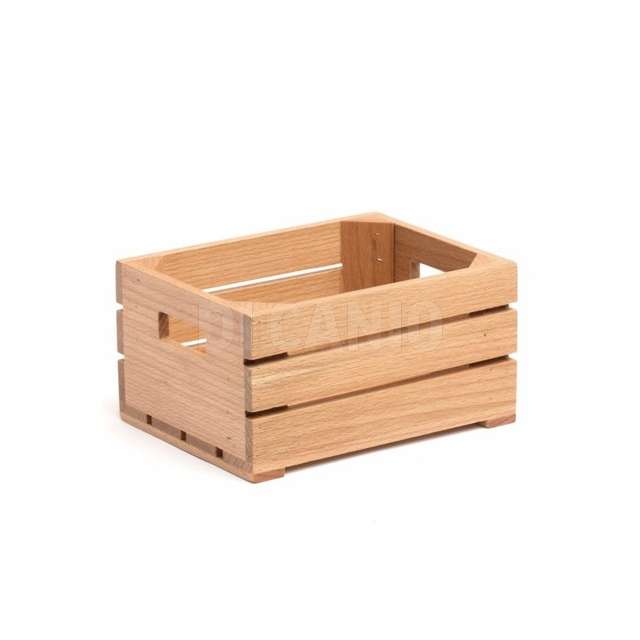 Cestino legno cm.13x17x9 comas,-7540- - Principale