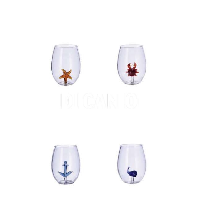 Bicchiere vetro + fig 3 d 50 cl - Principale