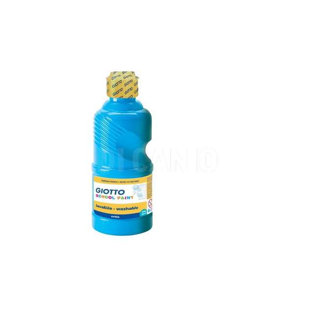 Flacone 2500ml giotto schoolpaint cyan fila - Principale