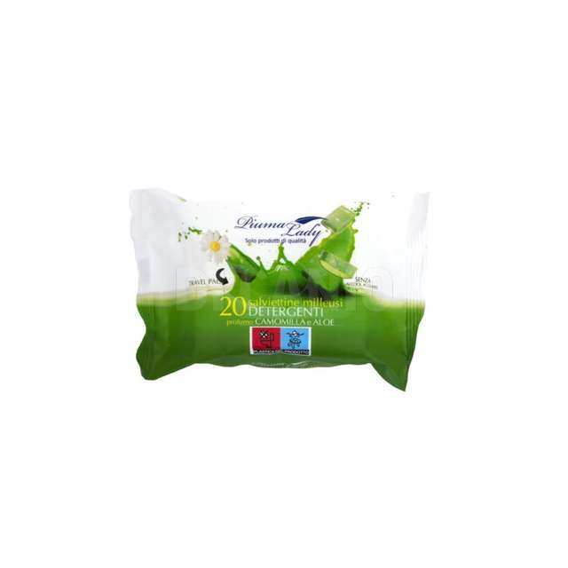 Salvietine milleuse camomilla e aloe 20pz - Principale