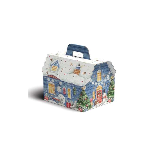 Cassetta piccola giochi nella neve cm.20x17x16 - Principale