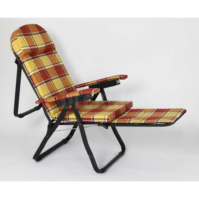Poltrona cuba letto cuscino 4.5cm con carrello letto braccioli legno - Principale