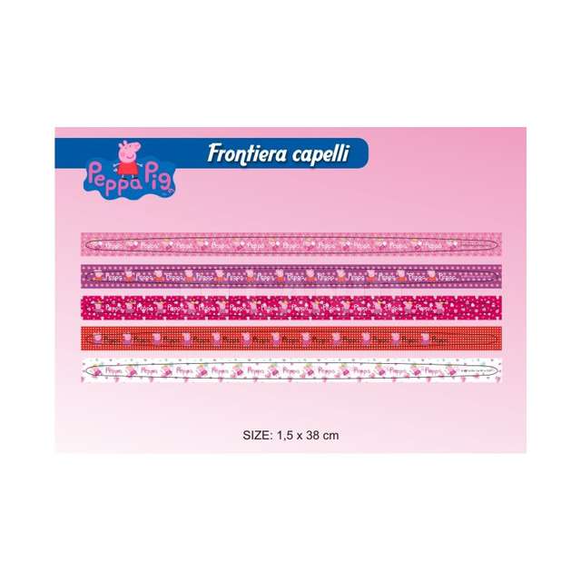 Fascia capelli mis.l peppa pig mc - Principale