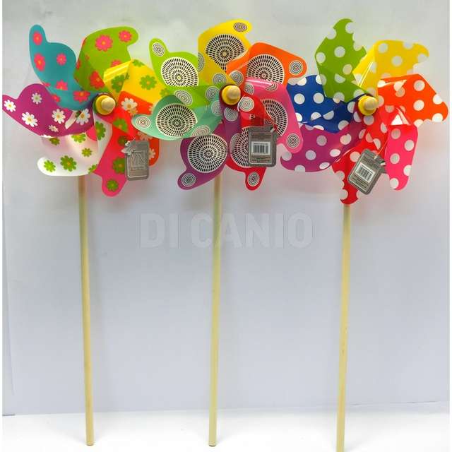 Girandola plastica colorate h.110x42 - Principale