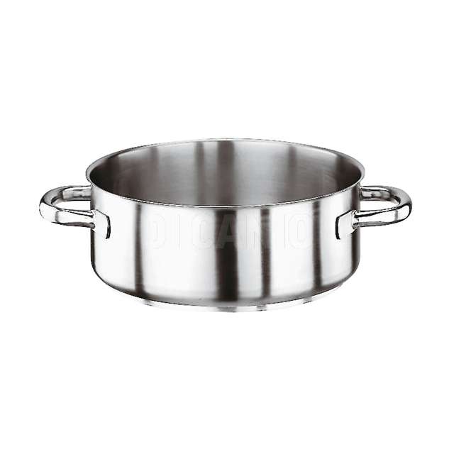 Casseruola bassa 2 maniglie cm.50 h19 37lt inox serie 1000 - Principale