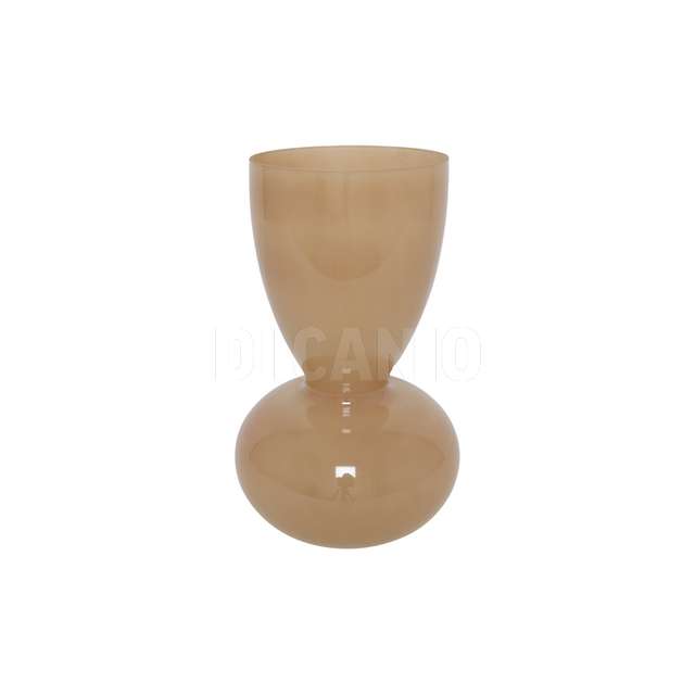 Vaso jamiro l beige 38 cm vetro - Principale