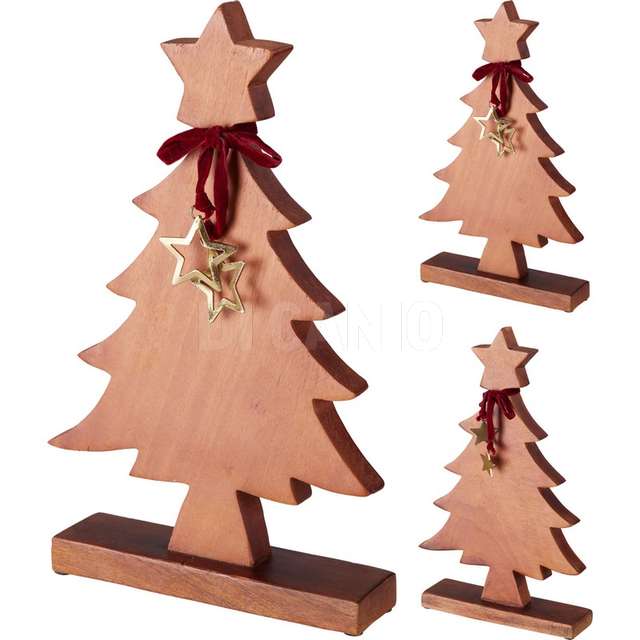 Albero legno 40cm 2ass - Principale