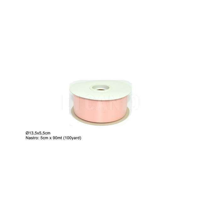 Nastro regalo 5cmx90mt rosa 16 flock diamant (lc-as-14-100y)_ir002312_due e. - Principale
