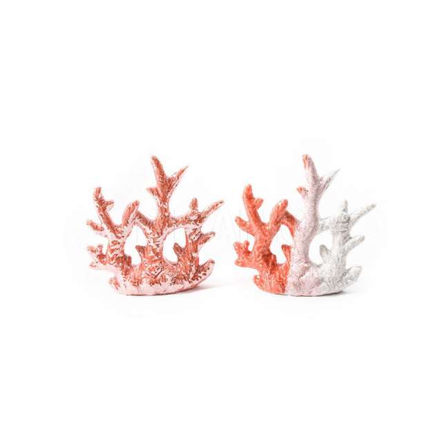 Corallo in porcellana 17x6xh.17cm assortito - Principale