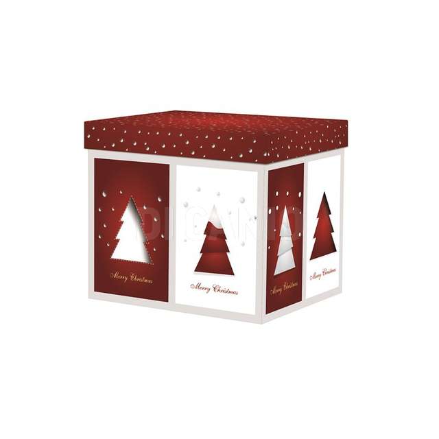 Scatola panettone albero cartolina fag - Principale
