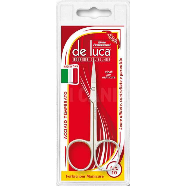 Forbici manicure curve l.prof. 3.5 de luca.-10-3.5- - Principale