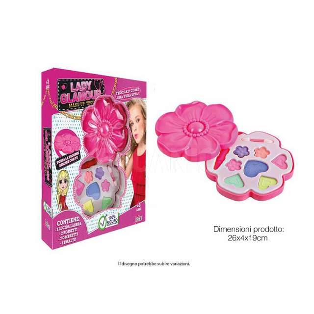 Trousse in scatola fiore - Principale
