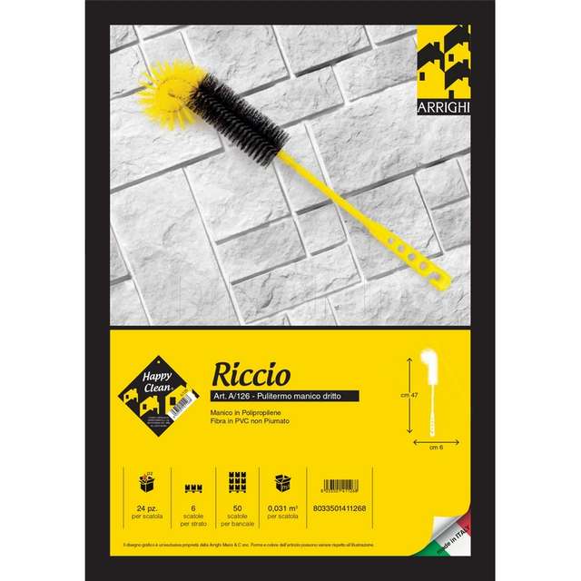 Pulitermo riccio cm,47 fibra in pvc non pimato - Principale