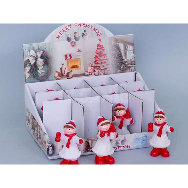 Display candela cm9.5 bimba bianca_rosso alberino assortiti - Principale