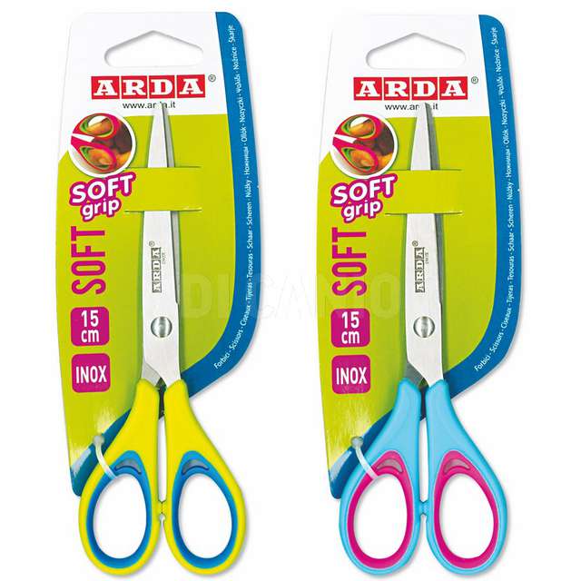 Forbice soft 15 cm.15 imp.anello soft arda - Principale