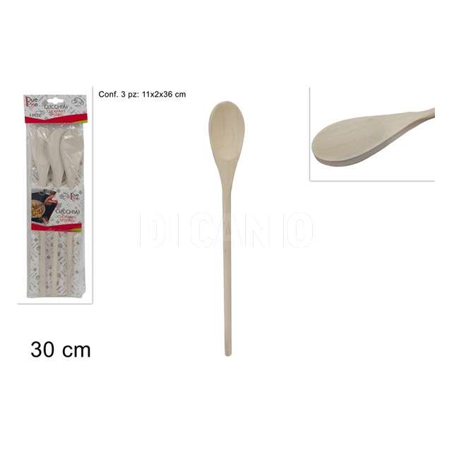 Set 3 cucchiai legno - Principale