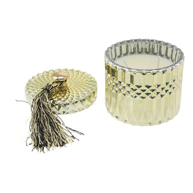 Candela vetro 10,5x12,5 cm. 270g 289 fresco - Principale