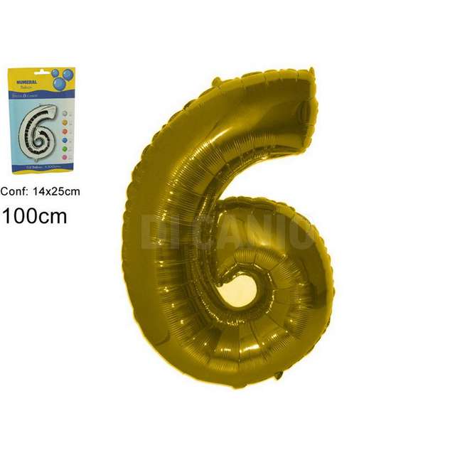 Pallone elio numero 6 oro due esse - Principale