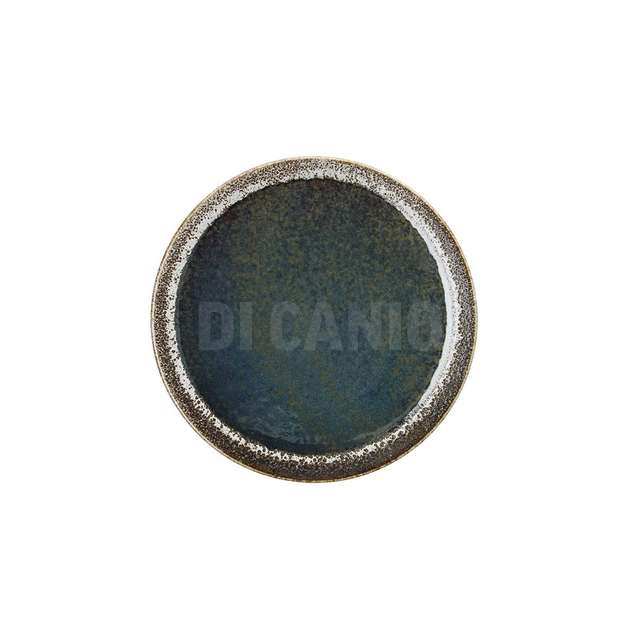 Piatto desert cm.21 bloom blu tognana - Principale