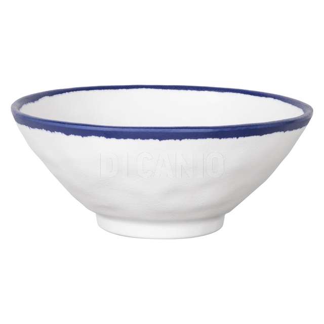 Insalatiera cm.21 melamina white blue tognana - Principale