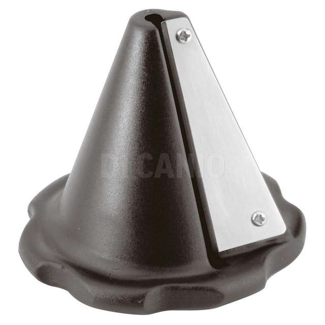 Temperino per verdure cm.7 inox manico pp paderno - Principale