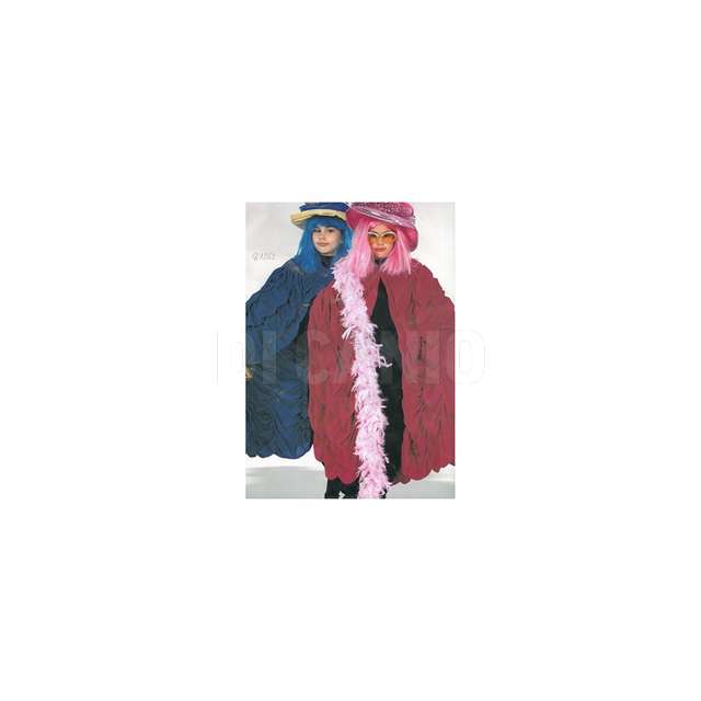 Vestito mantello velluto fuxiabambina fiori paolo - Principale