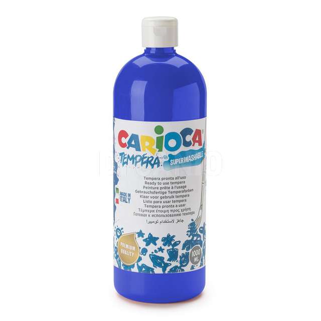 Tempera pronta 1000ml blu scuro carioca - Principale