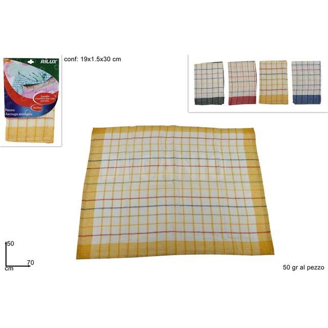 Panno per stoviglie 50x70cm 50gr colortiti - Principale
