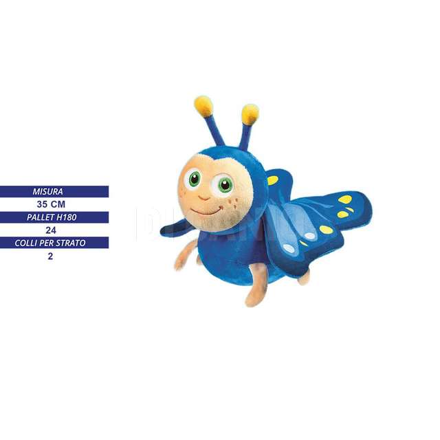 Peluches farfalla cm.35x24 - Principale