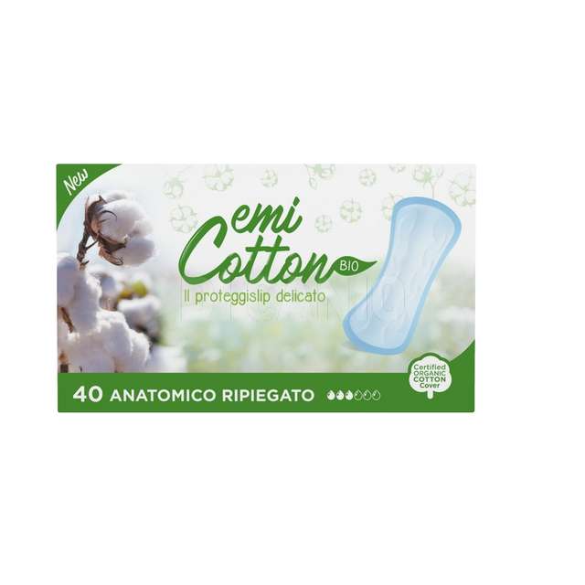 Salva slip cottone sing ast emi 40 pz - Principale