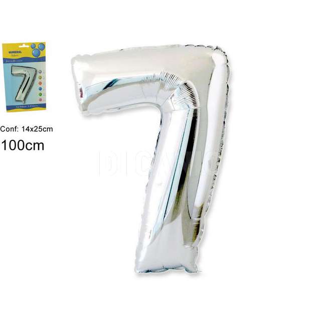 Pallone elio numero 7 silver due esse - Principale