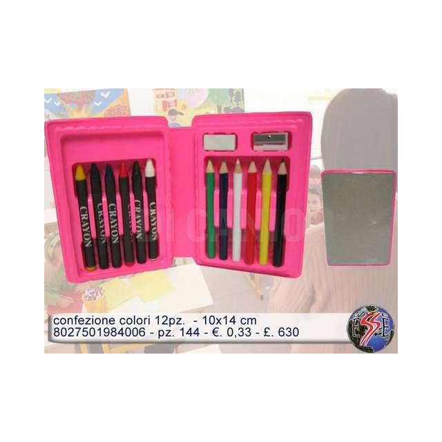 Confezione colori 12pz (24_144) due esse - Principale