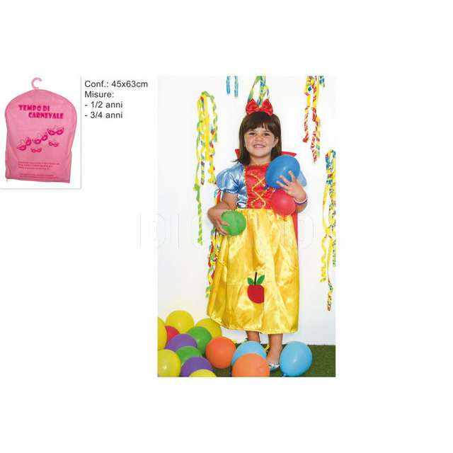 Vestito principessa 2 misure - Principale