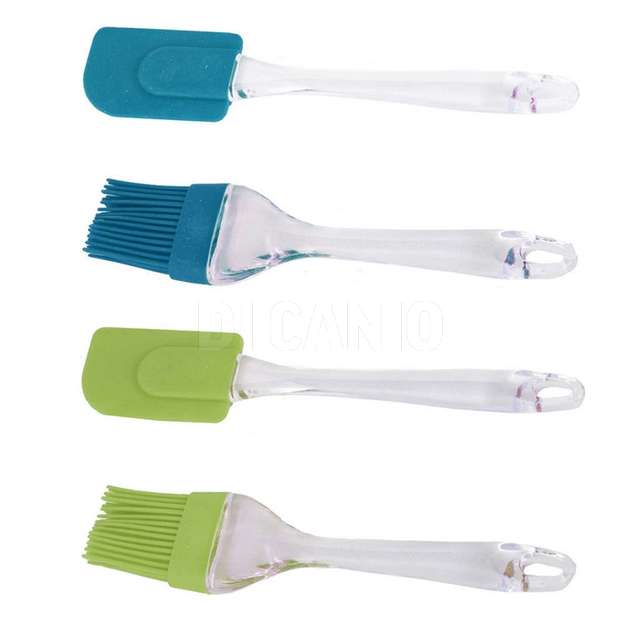 Spatola + pennello silicone drop - Principale