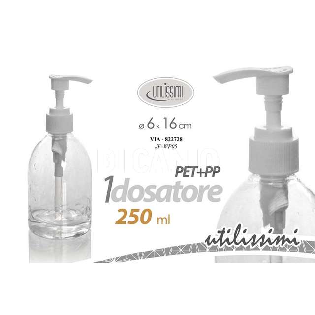 Dosatore pp 250ml 6*16cm jf-wp05 - Principale