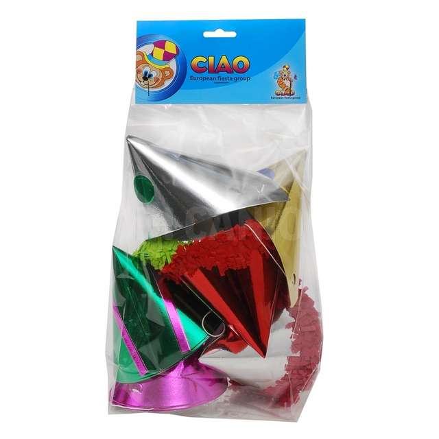 Conf. 10 cappelli mignon metallizzati - Principale