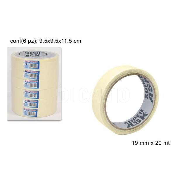 Nastro gommato mm19x20mt - Principale
