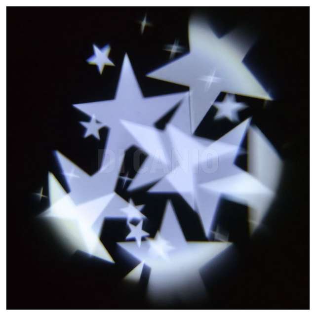 Proiettore garden stelle stars 3x1w led bianco rotazione plastica 12v lotti 376 - Principale
