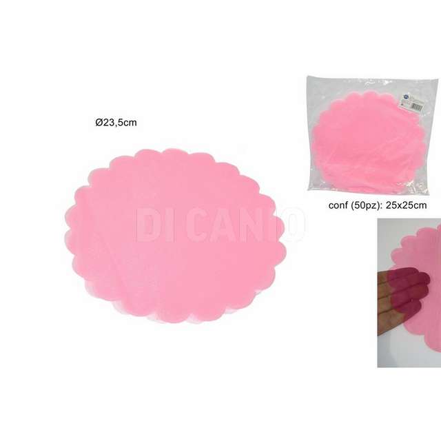 Set tulle 50pz. rosa due esse - Principale